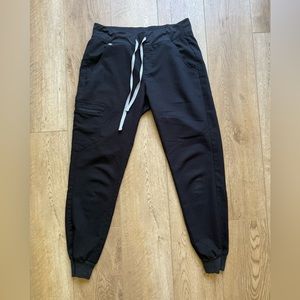 Figs Black Zamora Jogger Scrub Pants